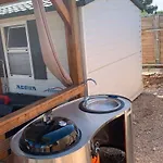 Chalet-mobilehome Mit Pool * Torrette