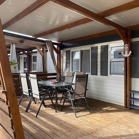 Campsite Chalet-mobilehome Mit Pool *