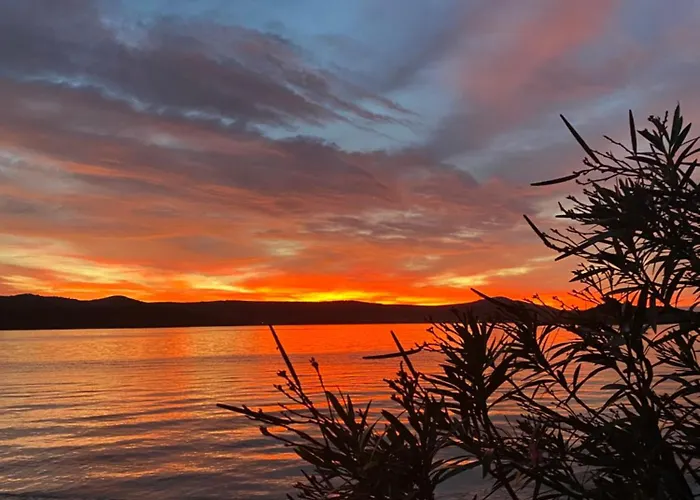 Chalet-mobilehome Mit Pool